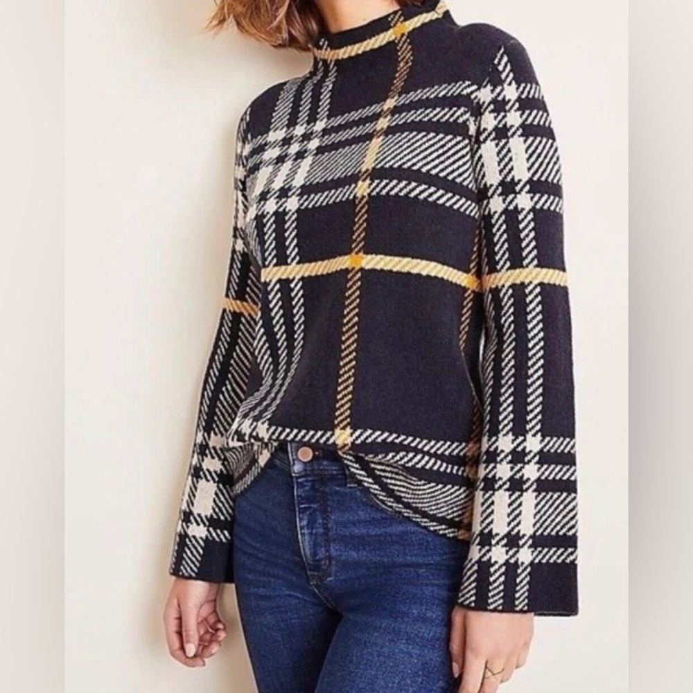 Plaid Ann Taylor sweater